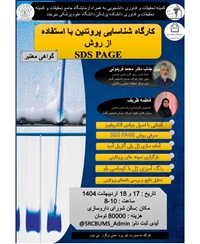 کارگاه شناسایی پروتئین با استفاده از روش SDS PAGE